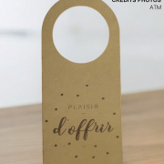 Etiquettes en papier kraft pour bouteilles