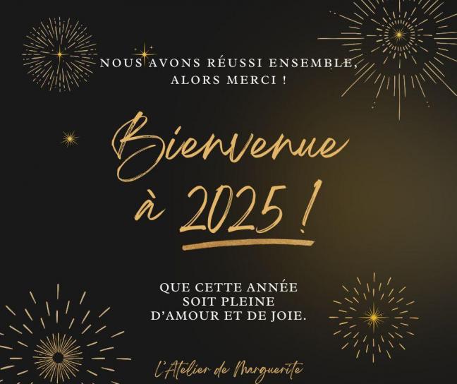Bonne année 2025